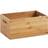 Zeller 13340 S Bamboo 30 x 20 x 14 cm Storage Box