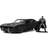Jada Batmobile Matt Black with Batman Diecast Figurine 1:32 Scale