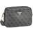 Guess Uld Stilfuld Skuldertaske Med 4G Logo - Sort