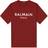 Balmain Paris Logo T-shirt - Red/White