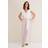 Phase Eight Kallie V Neck Frill Jumpsuit Rose/Ivory