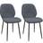 Homcom Velvet Kitchen Chair 2pcs