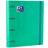Oxford Mint A4 Ring Binder 80 Sheets 5 x 5 Squares