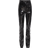 ROTATE Birger Christensen Patent Coated Pants - Black