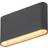 SLV Oval Black Väggplafond 13.5cm