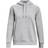 Under Armour Women's UA Rival Fleece Hoodie Mod - Gray Light Heather/White