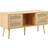 Beliani Wicker Stand TV-bänk 120x60cm