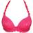 Marie Jo Padded Plunge Bra - Electric Pink