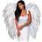 Underwraps Costumes Adult Large Foam Angel Wings
