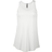 Platinum P506C Delta Women's Cvc Flowy Tank Top - White