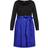 City Chic Uptown Dress - Cobalt