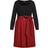 City Chic Uptown Dress - True Red