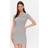 Champion Women's Legacy American Classics Soft Cotton 1x1 Rib Small Logo Slim Dress - Light Melange Grey