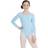 Capezio Girl's Long Sleeve Leotard - Light Blue