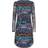 Desigual Vest_Lettering, 2000 Black, Dam Midi