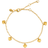 ByBiehl Just Love Bracelet Dam Kedjearmband Med Hänge - Gold Plated Silv