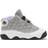 NIKE Air Jordan 13 Retro TD - White/Black/Lilac/Metallic Silver