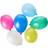 Party Crazy Balloons Large Round Multicolor 20-pack