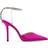 Jimmy Choo Saeda 100 Satin Pumps - Fuchsia