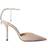 Jimmy Choo Saeda 100 Suede - Ballet Pink/Crystal