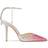 Jimmy Choo Saeda 100 - Candy Pink/Silver Crystal