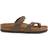 Birkenstock Mayari Birkibuc Thong Sandals - Mocha