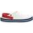 Crocs Crocband Clogs - White/Blue Jean