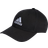 Adidas Twill Baseball Cap - Black/White