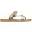 Crocs Tulum Toe Post - Metallic Champagne