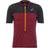 Asics Men's Fujitrail Short Sleeve Top, XS, Antique Red/Performance Black