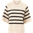 Object Stribet Striktrøje Beige