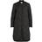 Vila Manon Long Quilted Coat - Black