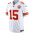 NIKE Men's Patrick Mahomes White Kansas City Chiefs Vapor F.U.S.E. Limited Jersey