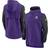 Nike Men's Purple/Black Minnesota Vikings Sideline Player Quarter-Zip Hoodie