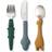 Liewood Tove Cutlery Set Golden Caramel Mix