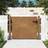 vidaXL Garden Gate 105x80 cm Corten Steel
