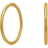 Siersbøl 316 206 Karat Øreringe, Guld