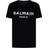 Balmain Logo Print T-shirt - Black