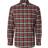 Selected Homme Men's SLHSLIMOWEN Flannel Shirt - Burnt Henna