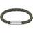 Tommy Hilfiger Exploded Braid Green Suede Bracelet