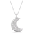 Swarovski Luna Zilverkleurige Hanger 5666181 Lengte: 40.00 47.00 CM