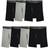 Fruit of the Loom Men's CoolZone Boxer Briefs 7-pack - Black/Grey