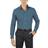 Van Heusen Men's Athletic Fit Poplin Dress Shirt - Deep Sea