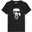 Karl Lagerfeld Boy's Ikonik Karl T-shirt - Black (CW2200699996Y)