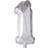Globos Foil Balloons Number 1
