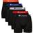Champion Men's Cotton Stretch Boxer Briefs 5-pack - Black