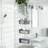 vidaXL Shower Hanger Shelf 30 x 15 x 67-105 cm Aluminium