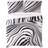 Vince Camuto Muse Bedspread Black, White (228.6x172.7cm)