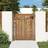 vidaXL Garden Gate 105x155 cm Corten Steel Bamboo Design