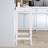vidaXL 50x50x110 massivt fyrretræ Barbord
